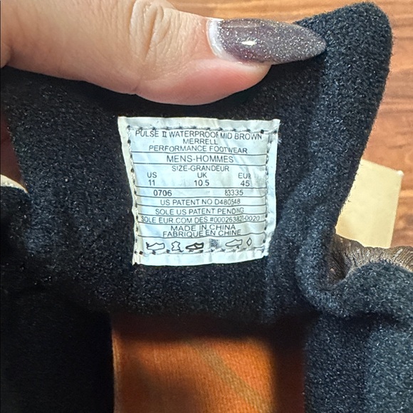 NWT Merrell Pulse II WP Mid Hiking Boots - Picture 4 of 8